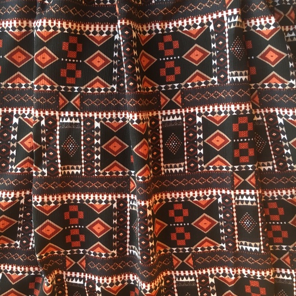 {Hayden} Adorable Black and Red Boho Dress - Picture 3 of 4